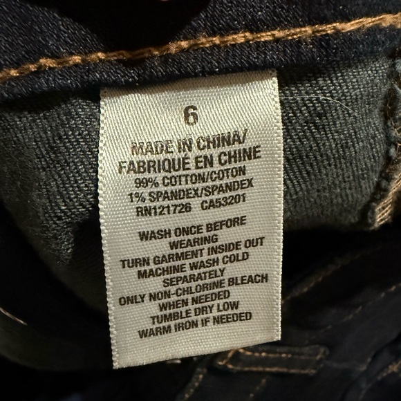 Aeropostale Dark Blue Button-Front Mini Skirt - Picture 3 of 4